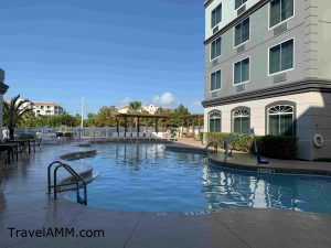 Pool area at the Country Inn & suites port canaveral