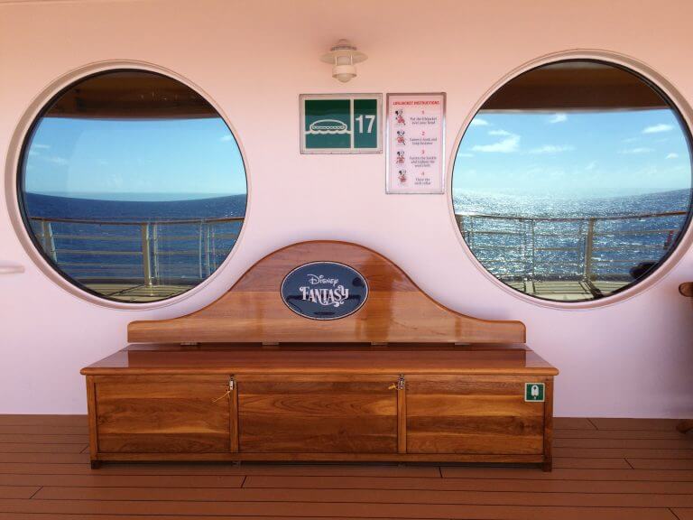 Image of Deck four on the disney fantasy