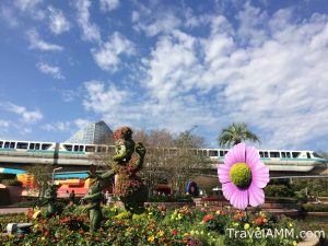 Daisy Duck, Chip & Dale Topiaries