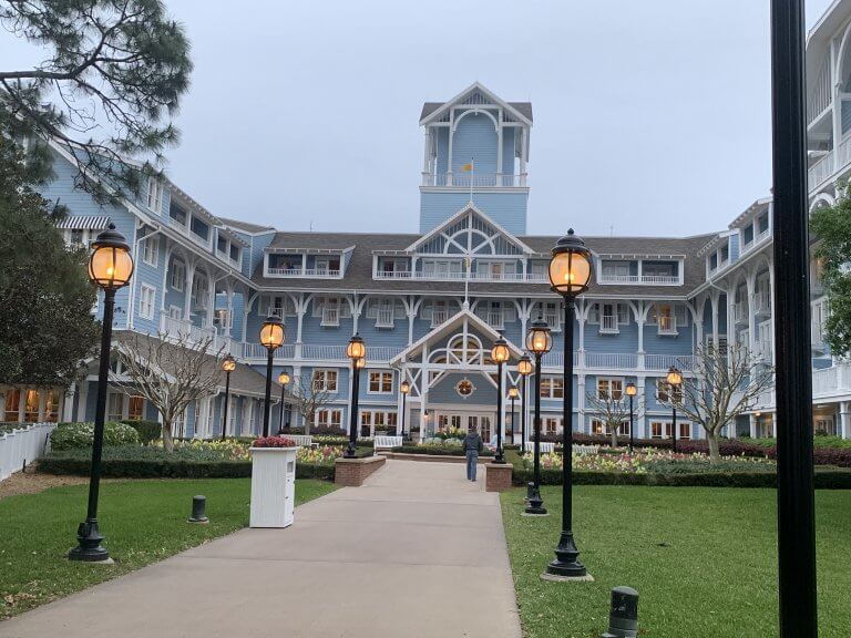 Exterior of Disney's Beach Club Resort