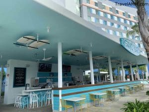 Surfside Inn & suites Sand Bar Pool Bar on deck
