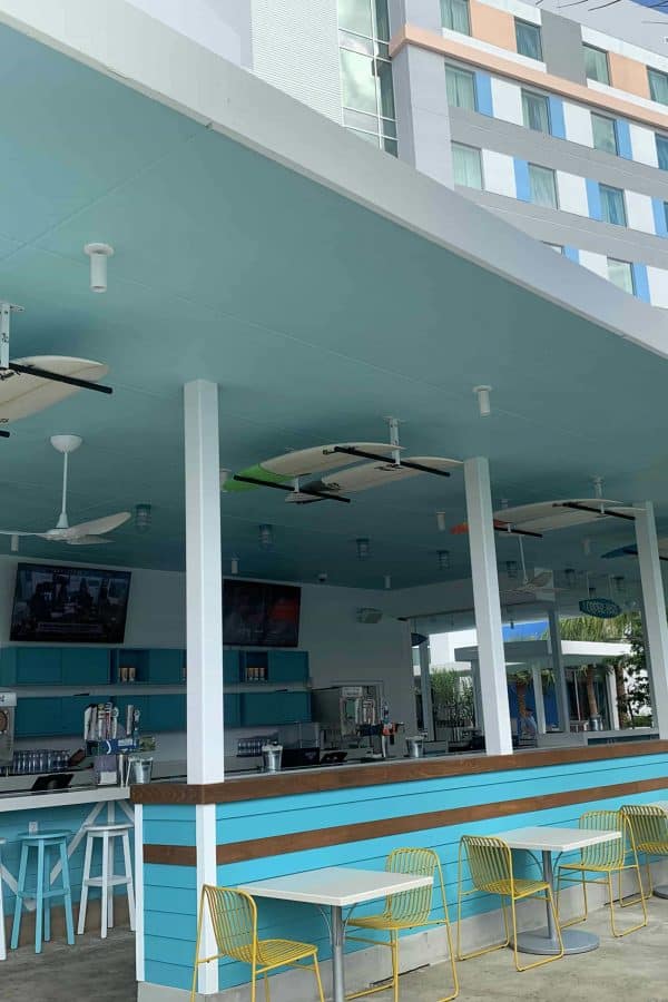 Surfside Inn & suites Sand Bar Pool Bar on deck