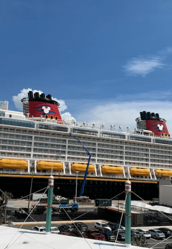 Disney Fantasy from the Port September 2021
